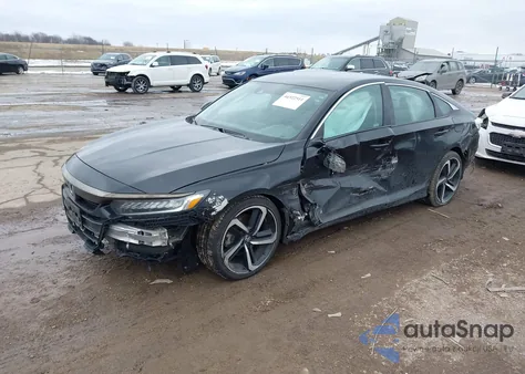 2021 Honda Accord Sport Special Edition from USA, damaged, VIN 1HGCV1F48MA052380